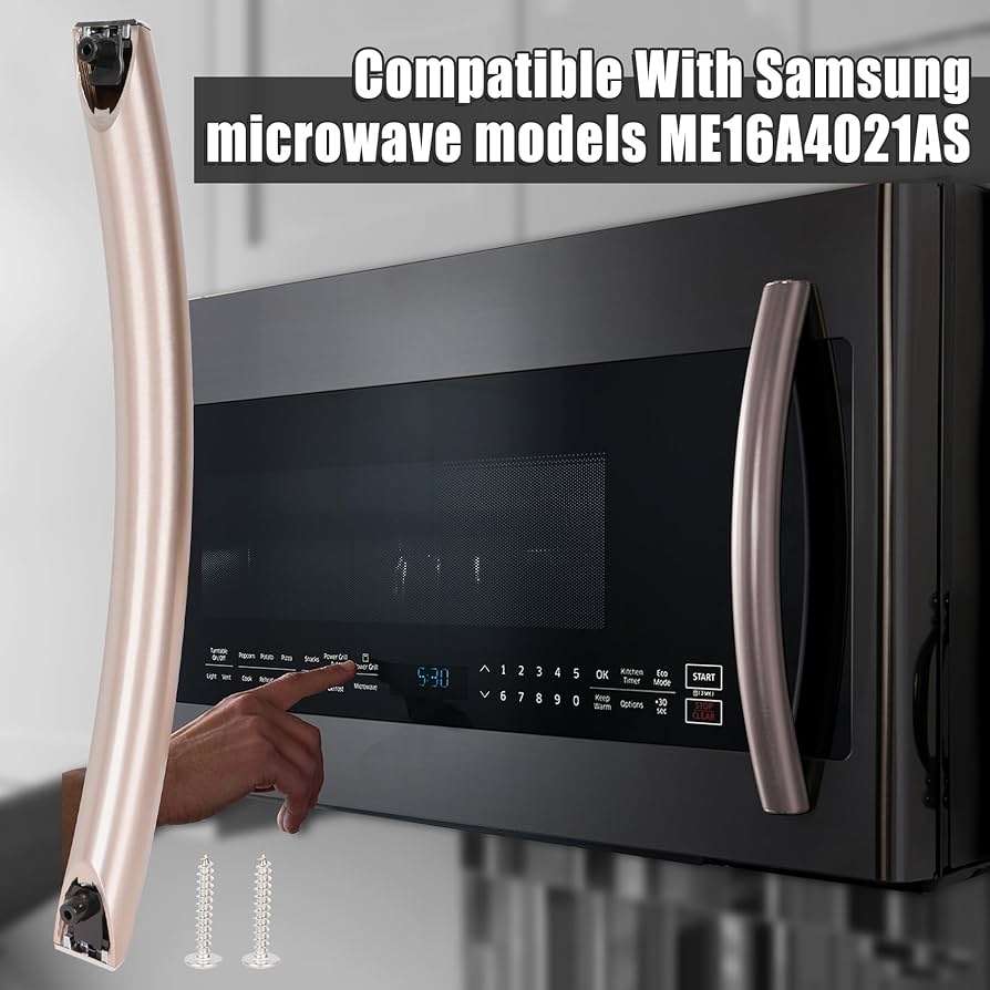 Amazon.com: ME16A4021AS Microwave Door Handle Replacement Kit,DE94 Amazon.com: ME16A4021AS Microwave Door Handle Replacement Kit,DE94